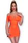 Preview: Nahtloses Minikleid CR4704 neonorange